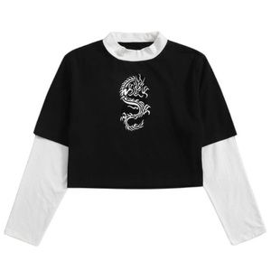 2 in 1 Dragon Graphic Tee